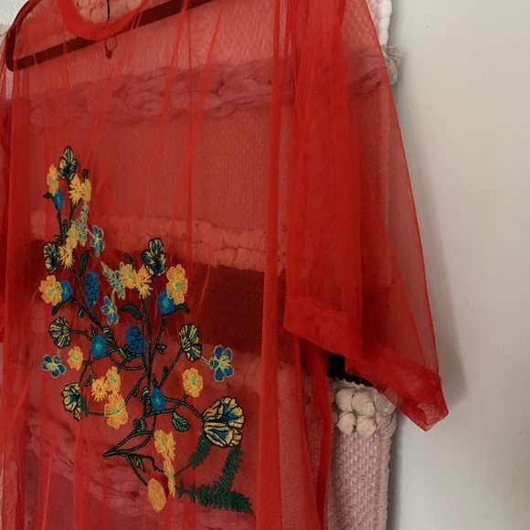 Sheer oversized t shirt - Picture 2 of 2